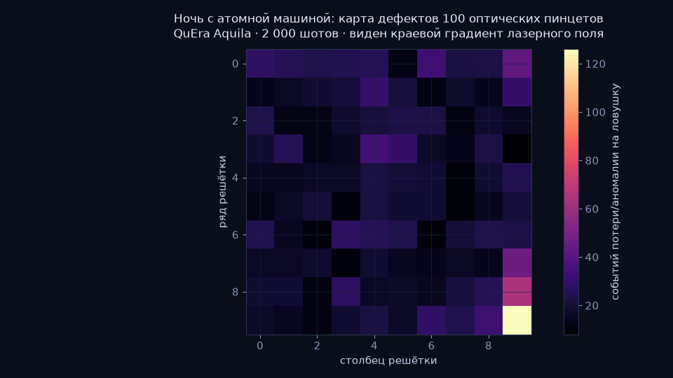 Ночь, когда сверхпроводники спали: сняли карту шума атомного квантового компьютера